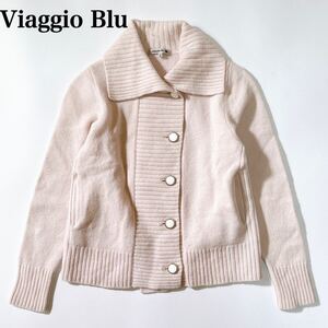 Viaggio Blu ビアッジョブルー ニット カーディガン 2 M レディース C12515-04