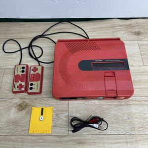 SHARP シャープ ツインファミコン AN-500R TWIN FAMICOM 動作未確認 【管2619V】