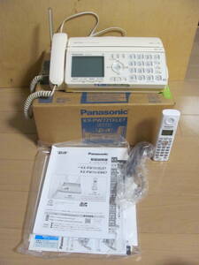 Panasonic　パナソニック おたっくす パーソナルファックス KX-PW721XLE7 子機付（台座等なし）　ジャンク品