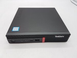 LENOVO ThinkCentre M720q 10T7S0EK00 Core i5 8400T 1.70GHz/8 GB/256 GB(NVMe)/ACタアダプター付属