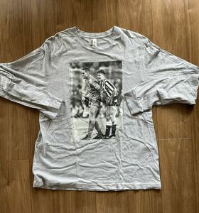 メンズ長袖Tシャツ ヘザーグレー XLサイズ 中古品 ガスコイン ニューカッスル