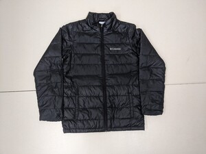 7．Colombia コロンビア AIRSPACE DOWN JACKET ナイロンダウンジャケット WY1443 キッズサイズL相当 黒x110