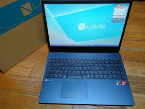 超美品高性能 NEC LAVIE N15 N1565/C Ryzen 7 5700U AMD Radeon 15.6inch 16GB 新品SSD512GB DVDスーパーマルチドライブ