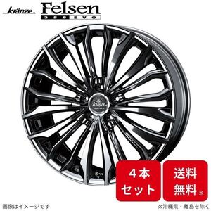 ウェッズ ホイール クレンツェ フェルゼン 358EVO アコード CL7/CL8/CL9 ホンダ 18インチ 5H 4本セット 0040717 WEDS