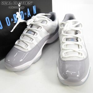 NIKE/ナイキ AIR JORDAN 11 /エアジョーダン11 セメントグレー AV2187-140/27.5 /080