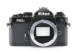 Nikon FM3A BLACK ボディ ニコン MF一眼レフ フィルムカメラ 外観美品 ブラック