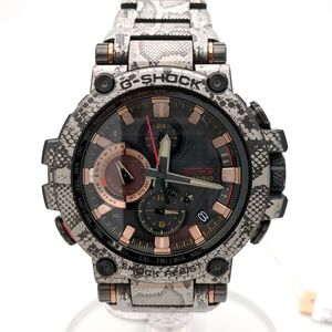 カシオ　G-SHOCK　MT-G　腕時計　MTG-B1000WLP-1AJR　ソーラー電波　パイソン柄　201269A0204　CASIO　◆3109/宮竹店