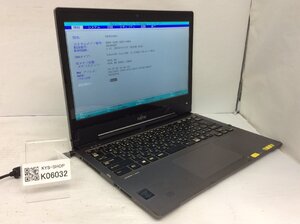 ジャンク/ FUJITSU FMVT02003 LIFEBOOK S904/J Intel Core i5-4300U メモリ4.1GB ストレージ無し 【K06032】