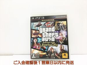 【1円】PS3 グランド・セフト・オート:エピソード・フロム・リバティーシティ プレステ3 ゲームソフト 1A0216-116wh/G1