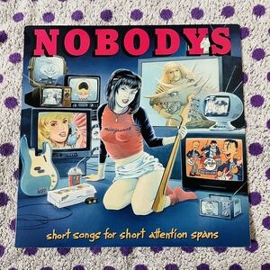 【US盤】【LP】◆即決！◆中古■【NOBODYS / Short Songs For Short Attention Spans】■Melodic Hardcore Pop Punk メロコア パンク