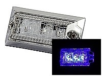LED3 ハイパワーミニフラットマーカーランプNEO（ネオ）DC12v/24v共用　ブルー（クリアーレンズ仕様）No.534541