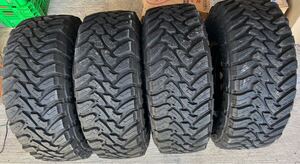 中古4本セット　バリ山　TOYO TIRE トーヨー OPEN COUNTRY MT オープンカントリー 35×12.50R17 