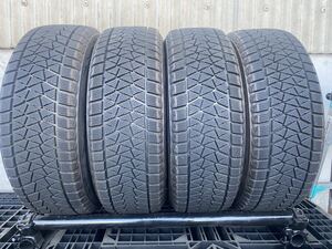 ト5196 送料無料☆バリ溝スタッドレス☆ブリヂストン　BRIDGESTONE BLIZZAK DM-V2 225/60R18 100Q 4本価格　2018年製