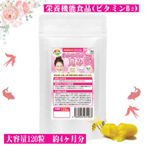 お徳用　ふかひれの恵み 120粒　約4ヶ月分　栄養機能食品　ふかひれコラーゲン+燕の巣キス+ローヤルゼリー　ビタミンB2とオリーブ油を配合