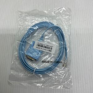 ◎(828-5) Cisco純正 72-3383-01 Rev.A2 コンソールケーブル ConsoleCable Serial シリアルケーブル DSUB9-RJ45