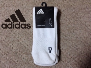 ★新品★アディダス メンズ アルファスキン クルーソックス Alphaskin Crew Socks 白/黒 スリーストライプ ストリート adidas IUJ99