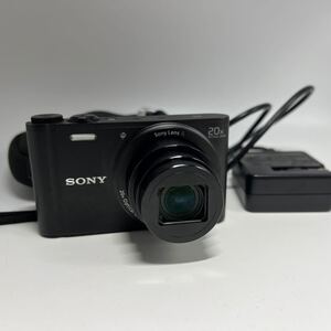 西542 美品 SONY ソニー コンパクトデジタルカメラ ブラック DSC-WX350 サイバーショット Cyber-shot デジカメ デジタルカメラ Cyber-Shot