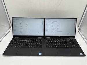 ジャンク ／2台セット／Dell　デル XPS 13　9365 2in1 P71G／ Intel Core I5-8200Y 1.30Ghz／256G／ 8G