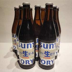 1円～【未開栓】サントリー 生ビール 500ml 瓶【9本 セット】SUNTORY トリプル生