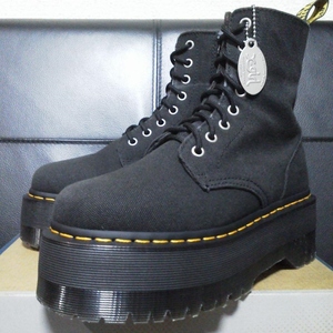 【激レア】Dr.Martens×X-GIRL JADON MAX UK5 厚底 ８ホール 黒 ブラック ドクターマーチン エックスガール ジェイドン マックス SINCLAIR 