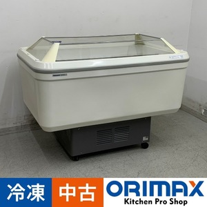 【中古】 A07578 催事用 平型オープン 冷凍ショーケース パナソニック SPT-2500NA 2019年製 冷凍庫 100V 137L【店舗用】【保証有】