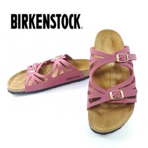 hws01339 ビルケンシュトック BIRKENSTOCK Palermo サンダル 25cm ピンク ドイツ製