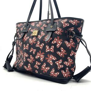 未使用級?dooney&bourke レザー　pvc トートバッグ　肩掛け　A4