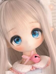 カスタムヘッド ホワイト肌 1/4ドール　1/6ドール MDD&IMOMODOLLにも