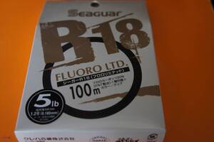 クレハ　シーガー(Seaguar) シーガー R18 フロロリミテッド　　サイズ:5Lb　巻長さ:100m