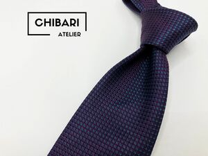 【超美品】Brioni　ブリオーニ　ドット柄 ネクタイ 3本以上 送料無料 メンズ ネイビー　光沢　0201261