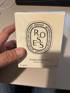 diptyque フレグランスキャンドル　ROSES 190g