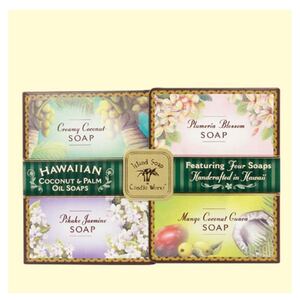 アイランドソープアンドキャンドルワークス Island Soap & Candle Works ソープ４個セット 新品