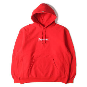 新品 Supreme シュプリーム パーカー サイズ:XL 23AW ボックスロゴ スウェットパーカー Box Logo Hooded Sweatshirt レッド フーディー