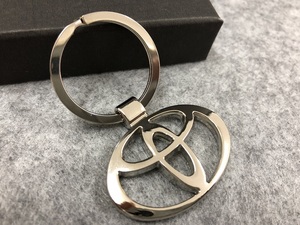 トヨタ TOYOTA キーホルダー　車鍵アクセサ　 メタルキーホルダー　 金属製　キーリング　高品質 送料無料