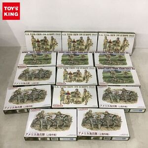 1円〜 ドラゴン 1/35 アメリカ海兵隊 上陸作戦 5点 U.S.タンククルー 北西ヨーロッパ 1944年 5点 他