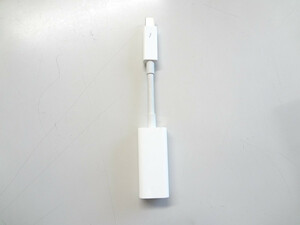 Apple　純正　Thunderbolt-ギガビットEthernetアダプタ　A1433 中古動作品