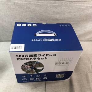 現状品【500万画素】Hiseeu 12インチLCD液晶モニタ一体型NVR (カメラ4台＋12インチ液晶一体型NVR 3TBHDD内蔵) 8WK-12V-4HD203-3T