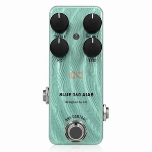 最落無し! One Control　BLUE 360 AIAB　/ a46476　伝説のベースアンプAcoustic 360/361のサウンドを超小型ペダルで！　1円