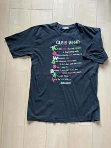  カワサキ純正Tシャツ「GUESS WHAT:」　90年代ビンテージ物