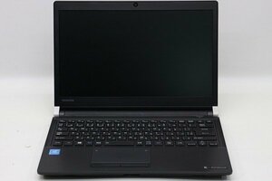 △東芝 dynabook R73/B PR73BNJA1L7AD21 Celeron 3855U 1.6GHz 4GB 13.3インチ 1366x768 起動不可 パーツ取り