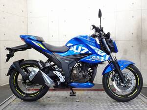 【43713】GIXXER250　ED22B　走行距離77ｋｍ　ヘルメットホルダー　【乗り出し価格】【動画あり】