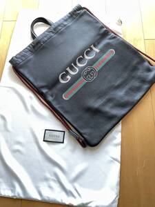 ［ほぼ新品人気柄］GUCCI グッチ　ドローストリング　ナップサック　シェリーラインリュック