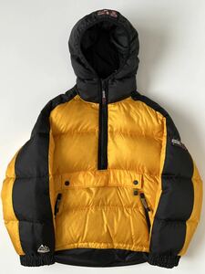 90s TOMMY HILFIGER EXPEDITION OUTDOORS ダウン アノラックパーカー L トミーヒルフィガー アウトドア フラッグ ロゴ ダウンジャケット