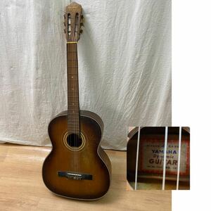 ★M17052【YAMAHA】ヤマハ クラッシックギター No.10 Dynamic Guiter 赤枠ラベル 弦楽器