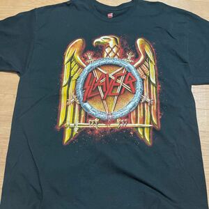 SLAYER バンドTシャツ 半袖 メタル HEAVY METAL 激レア FINAL WORLD TOUR Tシャツ　2XL