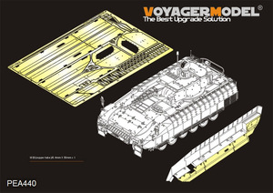 ボイジャーモデル PEA440 1/35 現用 ドイツ シュッツェンパンツァー プーマ トラックカバー(汎用)