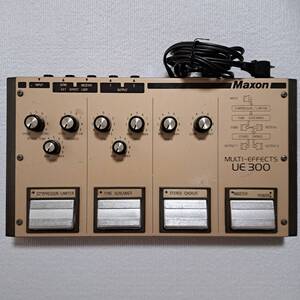 ■MAXON UE300 TS-9搭載 アナログマルチエフェクター マクソン TS-9 CS-9 CP-9 Vintage Analog MULTI-EFFECTS ヴィンテージ ビンテージ