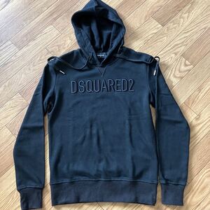 Dsquared2 フード付きパーカー ブラック