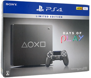 【中古】SONY プレイステーション4 1TB Days of Play Limited Edition CUH-2200BBZR コントローラーなし 元箱あり [管理:1350007577]