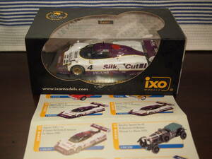 希少 iXO 1/43 ジャガー XJR 12 No.4 1990 ル・マン　D.Jones-E.Salazar-M.Ferte 　Silk Cut